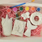 Girl gift pack  Plaster Painting birthday favor present gift set