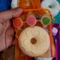Donuts food cake food  Plaster Painting party favours favors birthday gifts