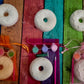 Donuts food cake food  Plaster Painting party favours favors birthday gifts