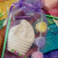 Cupcake birthday food Plaster Painting party favours Party favors birthday gifts
