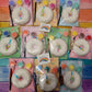 Donuts  food cake food  Plaster Painting party favours favors birthday gifts