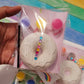 Donuts  food cake food  Plaster Painting party favours favors birthday gifts