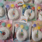 Donuts  food cake food  Plaster Painting party favours favors birthday gifts