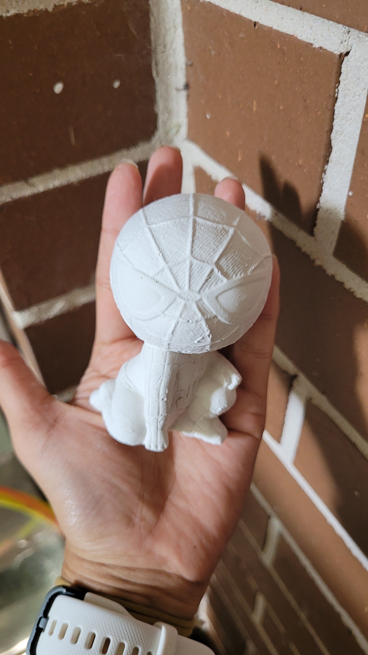 3d spidey  Plaster Painting FOR PARTY Favor