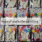 Butterfly for kids party birthday animal Animal plaster Painting for girl party favours