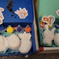 Easter day rabbit bunny  Plaster painting for pary favours birthday gifts