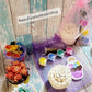 3D Cupcake food Plaster Painting Party favour