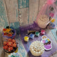 3D Cupcake food Plaster Painting Party favour