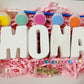 Paint your own letter name plaster painting birthday gifts