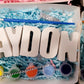 Paint your own letter name plaster painting birthday gifts