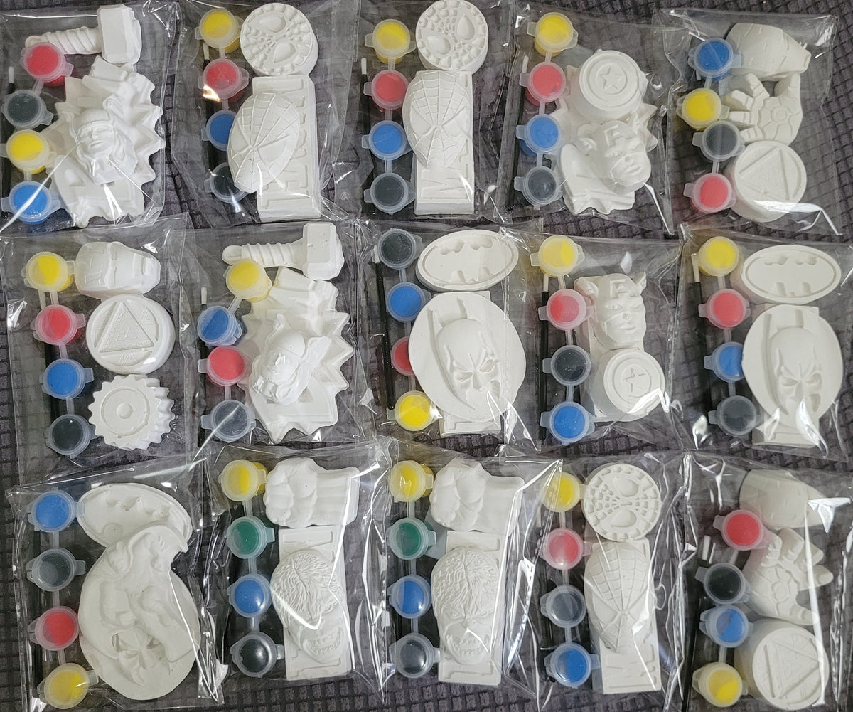 Plaster Party 3 plasters kits party favours birthday superhero Mini Super Hero Plast ...
