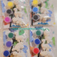 3 Mini dinosaurs  Plaster Painting party favour for birthday gifts return Party favors kids craft
